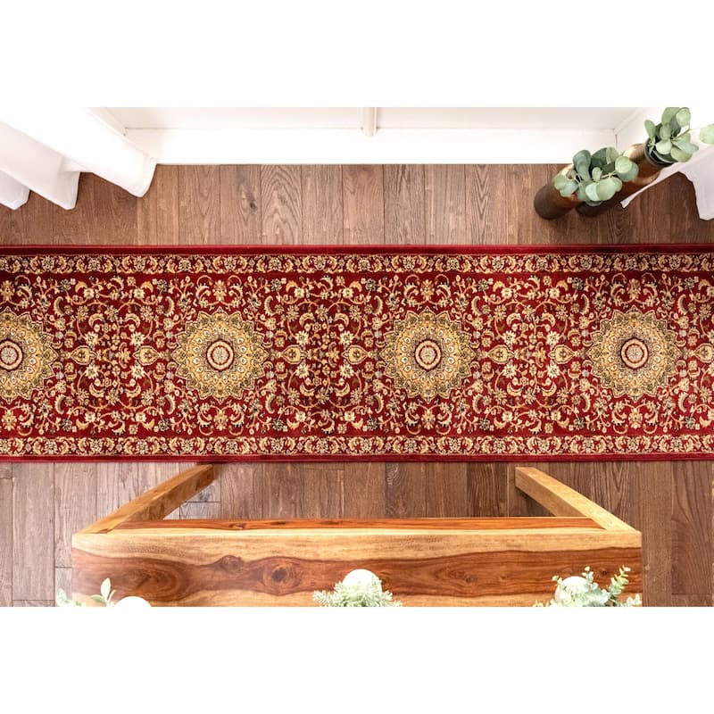 Custom Size Runner Timeless Aviva Traditional Stair Rug