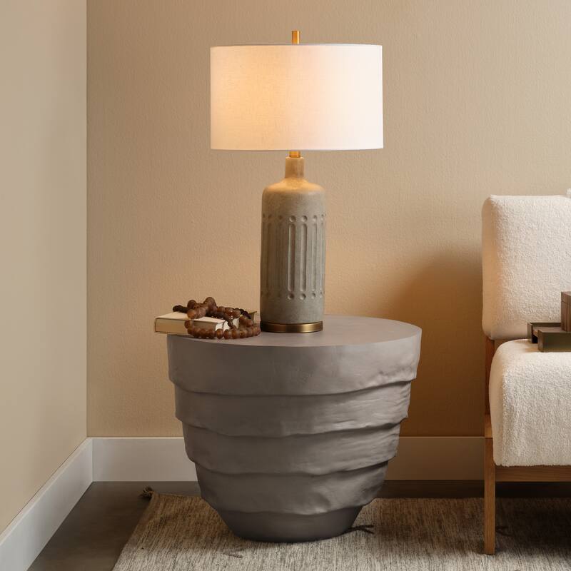 Jamie Young Concentric Fiber Glass Side Table