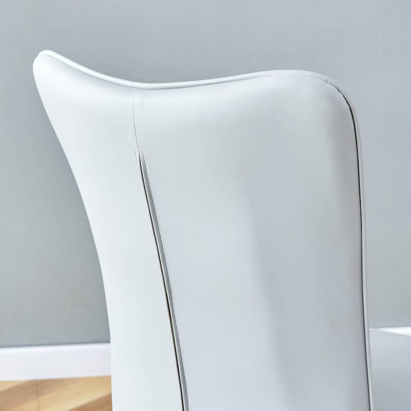 5-Piece Round Dining Table Set, 42" Kitchen Table and Chairs Set for 4 with Lower Storage Shelf