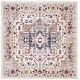 preview thumbnail 97 of 102, SAFAVIEH Evoke Jacki Vintage Boho Medallion Rug 6'7" Square - Ivory/Grey - Square