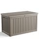 preview thumbnail 4 of 13, 230 Gal. Resin Lockable Patio Outdoor Storage Deck Box for Furniture - 57.9"L x 32.2"W x 33.7"H