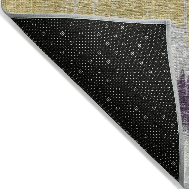 HomeRoots Striped Transitional Rectangle Outdoor Rug
