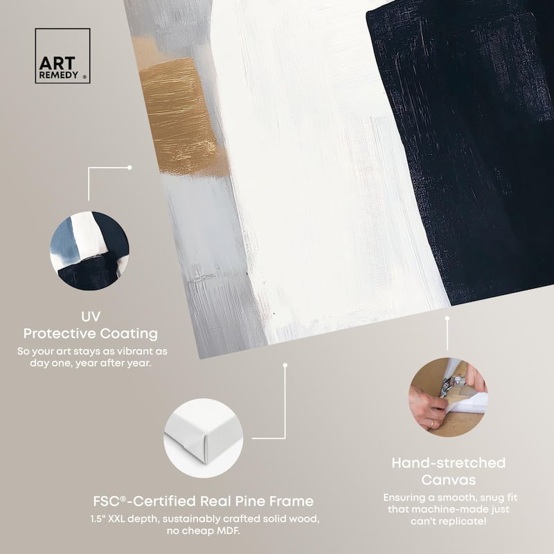 Assembled Color Pallete I Canvas by Art Remedy, Gallery Wrapped