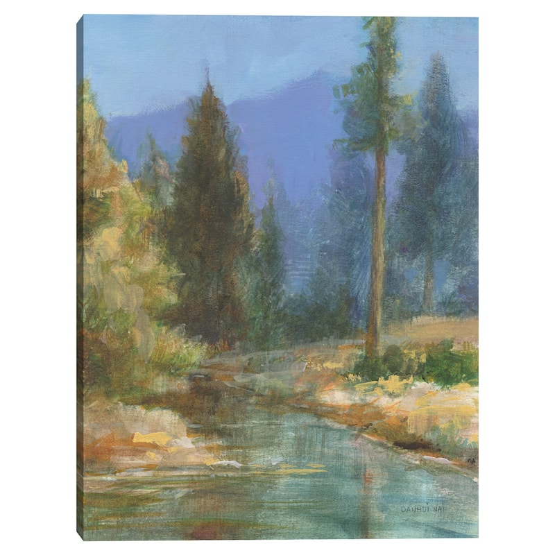 Western Pines by Danhui Nai Canvas Art Print