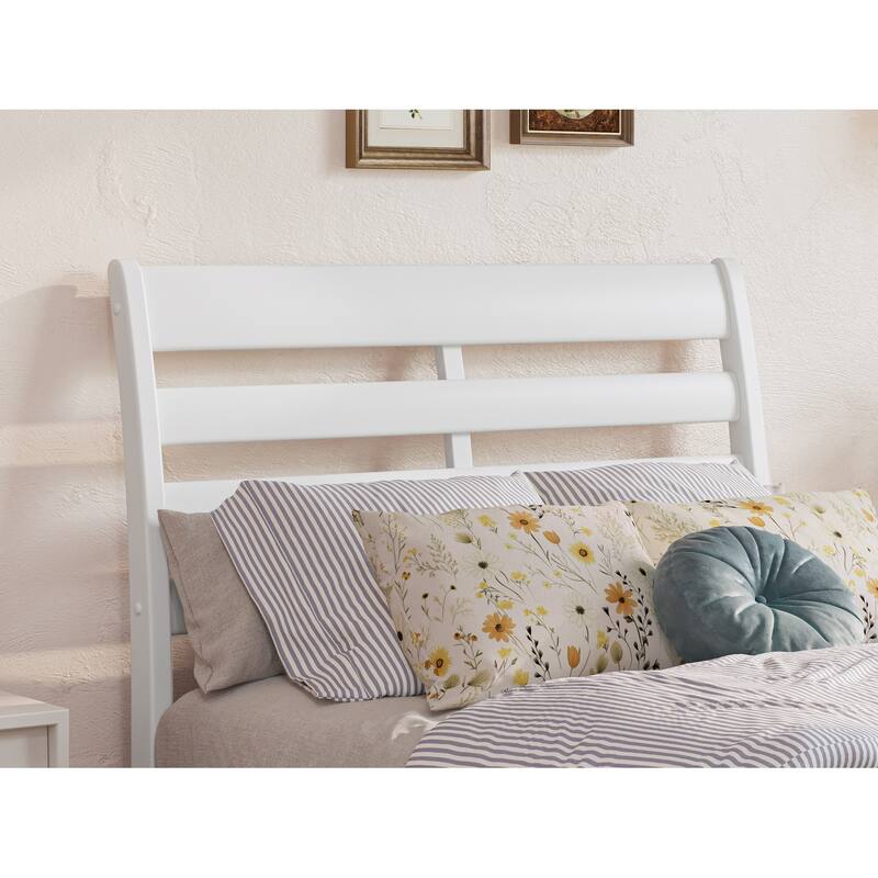 Emelie Platform Bed with Panel Footboard and Storage Drawers