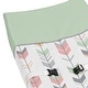 preview thumbnail 4 of 4, Sweet Jojo Designs Coral and Mint Mod Arrow Changing Pad Cover