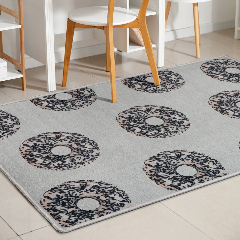 Well Woven Apollo Novelty Easy Clean Area Rug