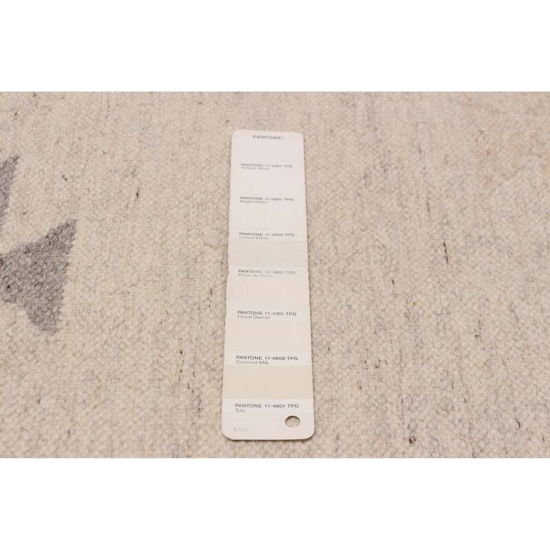 Ankara FW Ivory Kilim 4'11" x 8'3" - 4'11 x 8'3