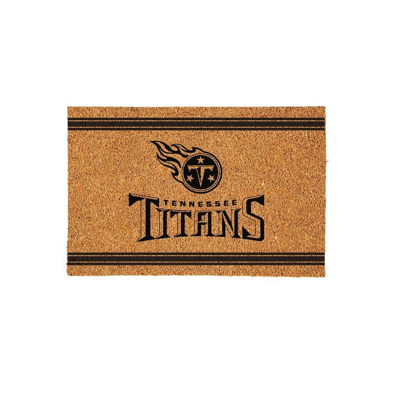 Tennessee Titans Monochrome Indoor/Outdoor Coir Door Mat