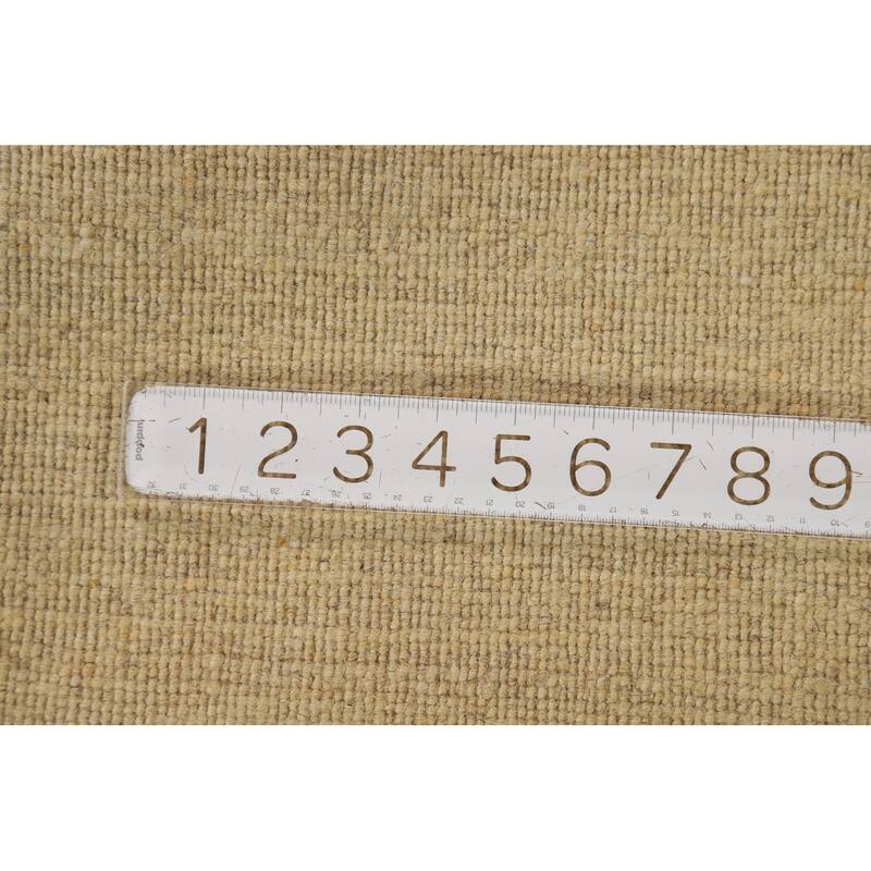 Contemporary Gabbeh Oriental Foyer Rug Handmade Modern Wool Carpet - 2'7"x 4'1"
