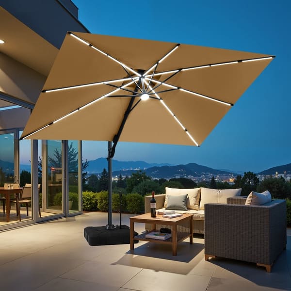amazon 7.5 ft patio umbrella Blissun Umbrella, Yard Umbrella, Outdoor Market with Push Button Tilt Crank (Tan) : Patio, Lawn & Garden Umbrella base is not Colour:GYOR Outdoor Umbrellas with Tilt, YGroup_8302526