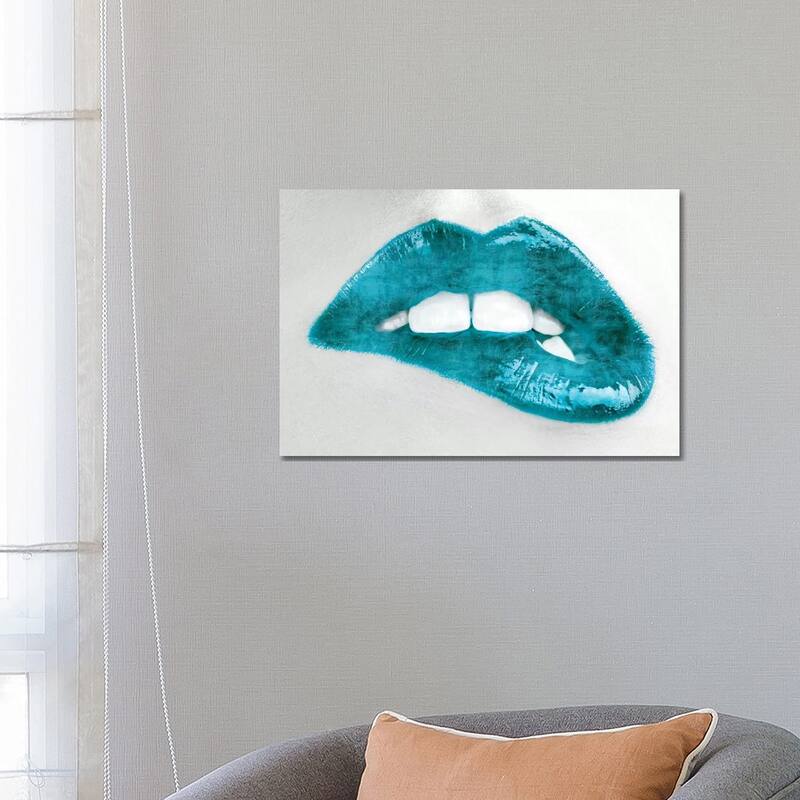 iCanvas "Luscious Teal" by Sarah McGuire Canvas Print - 18x26x1.5
