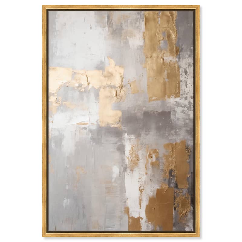 Woven Reminiscence II Canvas by Art Remedy - Gold - 36" x 54"