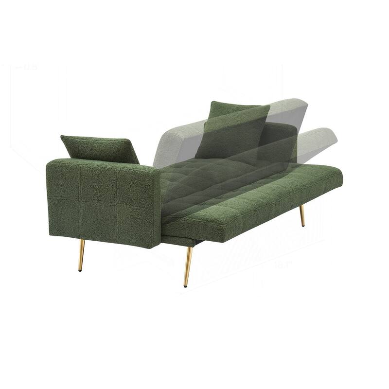 Versatile Fleece Sofa Bed with Multiple Functionalities and Premium Materials