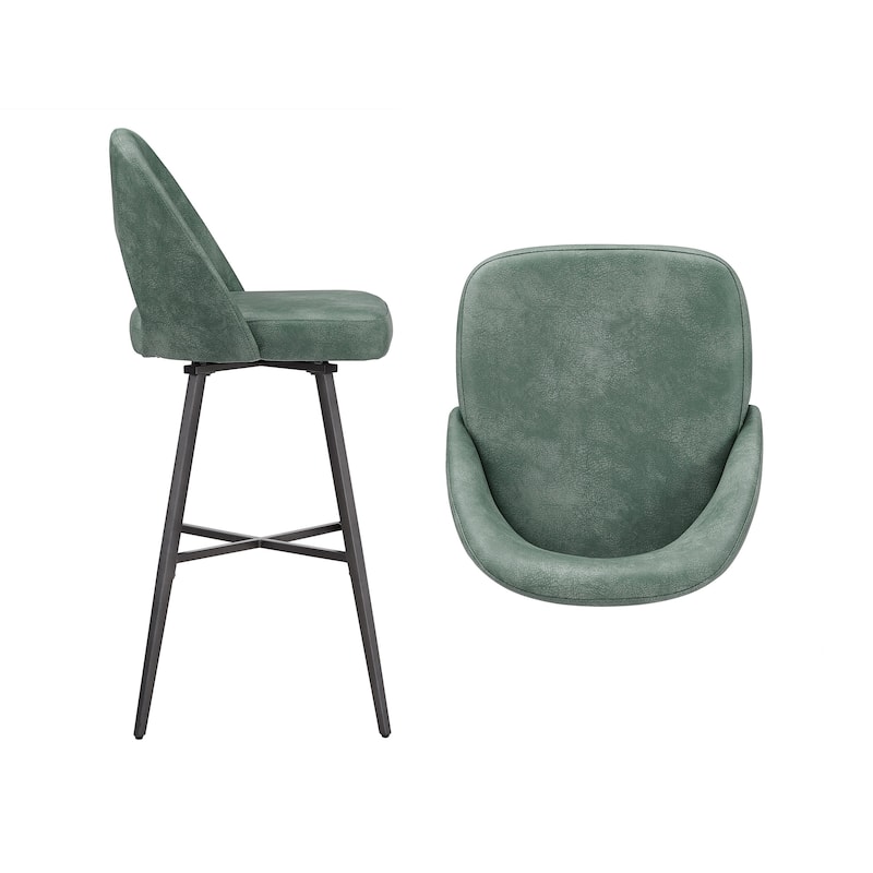 Vaduz Metal Swivel Stools (Set of 2)
