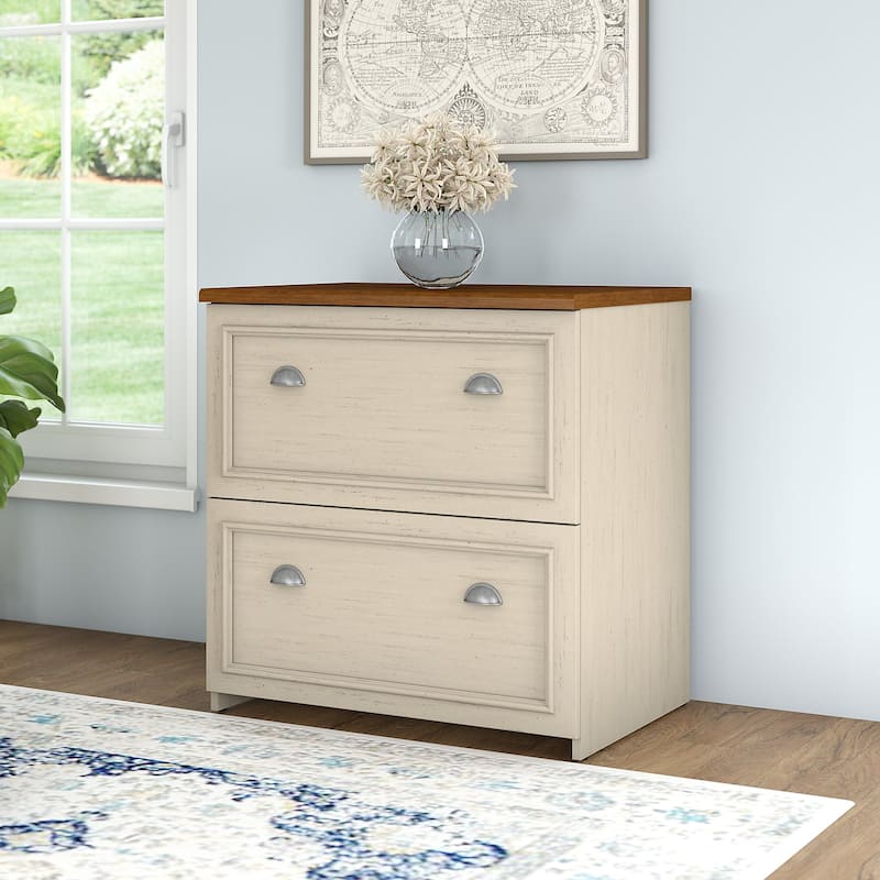 Lateral File Cabinet - Off-White