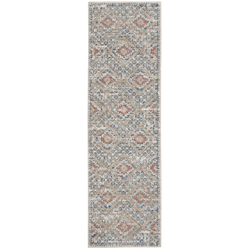 Nourison Concerto Traditional Persian Diamond Area Rug