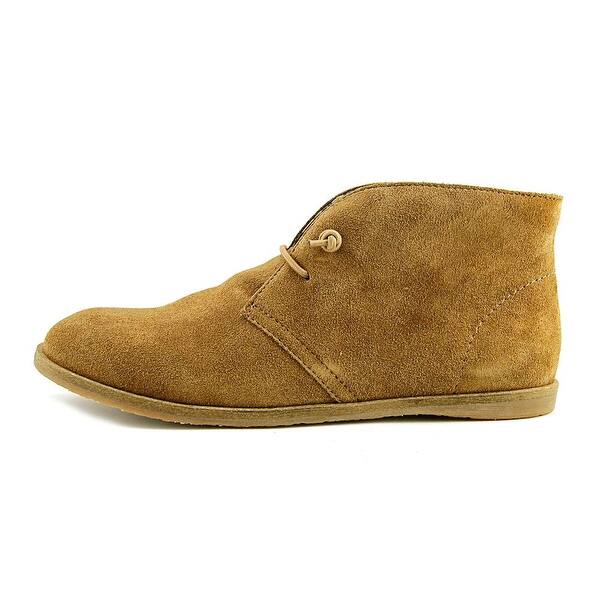 Shop Lucky Brand Ashbee Women Round Toe Leather Brown Chukka Boot