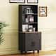 Option Black + Dark Walnut