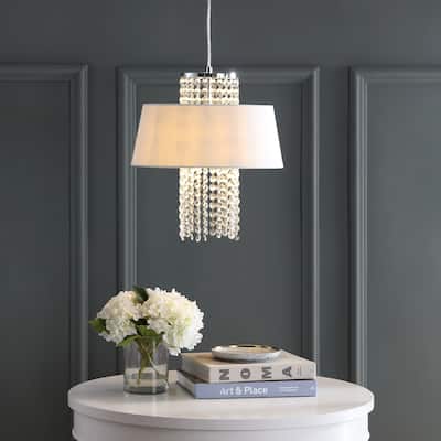 SAFAVIEH Lighting Cadenza Adjustable 3-light Chrome Pendant
