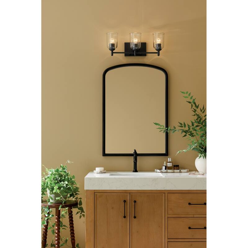 Kichler Lighting Shailene Bathroom Vanity Light with Clear Glass
