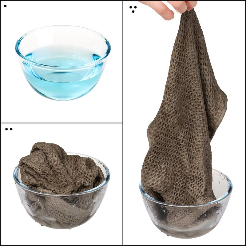 100% Cotton Dish Clothes, Double-Sided Waffle Weave Kitchen Towels, Absorbent Kitchen Dish Cloths