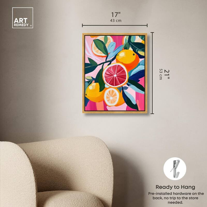 Juicy Paradox I Canvas by Art Remedy