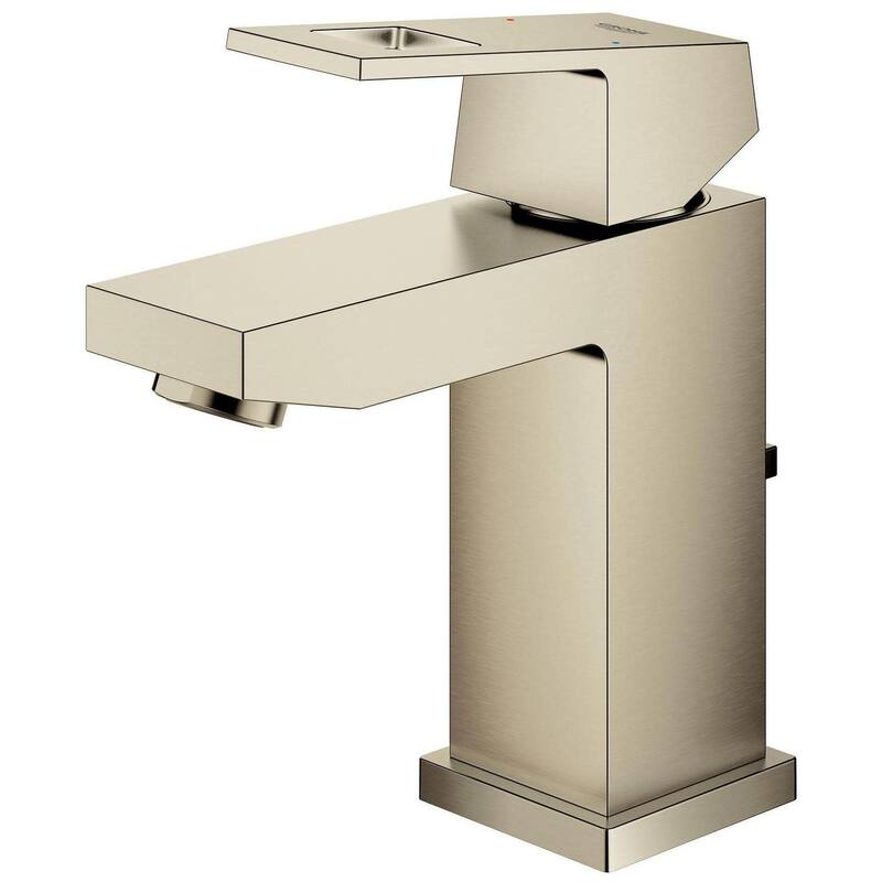 Grohe Eurocube 1.2 GPM Single Hole Bathroom Faucet with SilkMove and