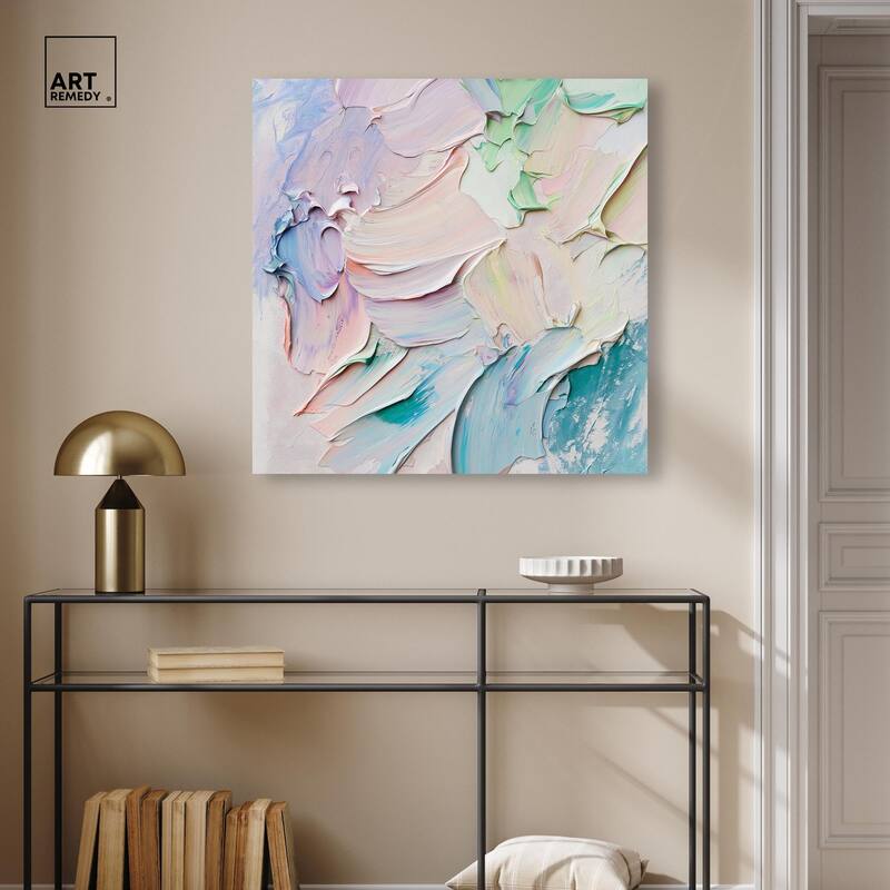 Flowing Mousse I Canvas by Art Remedy, Gallery Wrapped