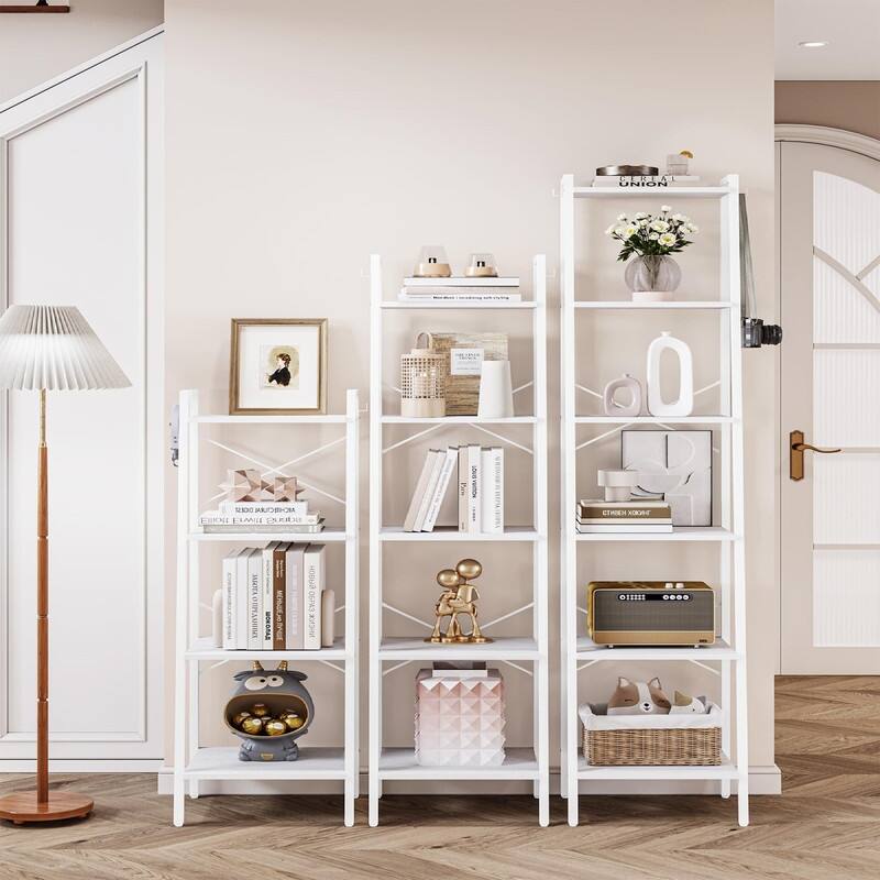 Ladder Shelf - 13.4"D x 11.8"W x 63"H