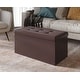 preview thumbnail 24 of 45, Florence Upholstered Folding Storage Bench