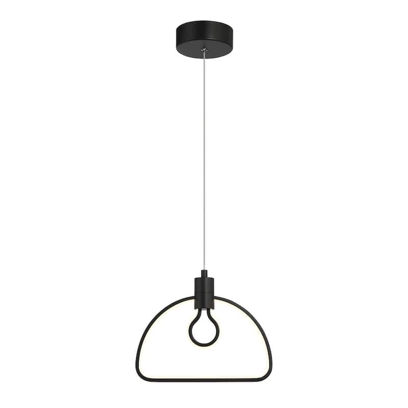 Kovacs P1903-L Edisons Outline 10" Wide LED Abstract Pendant