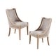 preview thumbnail 19 of 60, Martha Stewart Bedford Elmcrest Upholstered Dining Chair with Nailhead Trim
