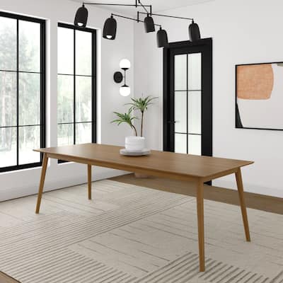 Plank and Beam Mid-Century Modern Rectangular Dining Table - 94