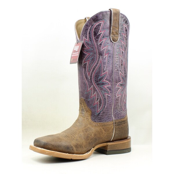 purple ariat women's boots
