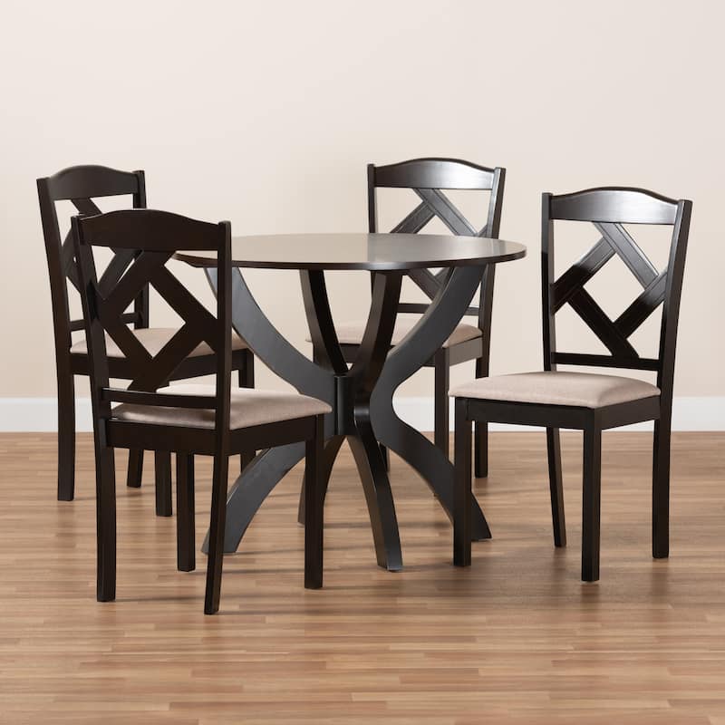 Quinlan Modern and Contemporary 5-Piece Dining Set