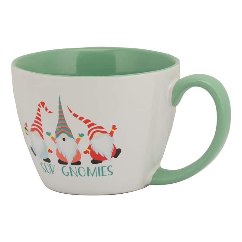 10 Strawberry Street Holiday Gnome Mugs