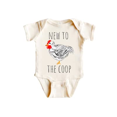Chicken Farm Barn Animal - Baby Boy Girl Clothes Infant Bodysuit Funny Cute Newborn