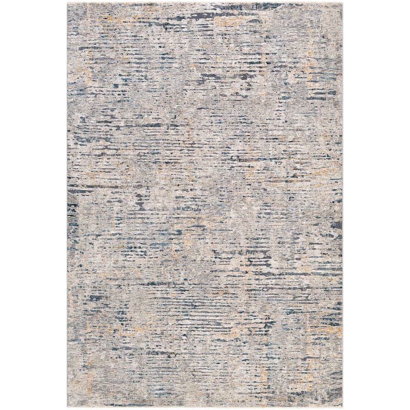 Artistic Weavers Wrexham Abstract Gray Blue Area Rug