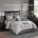 preview thumbnail 28 of 68, Madison Park Dillon 8 Piece Jacquard Comforter Set
