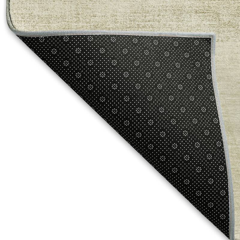 Premium Washable Super Soft Solid Geo Mayfield Rug