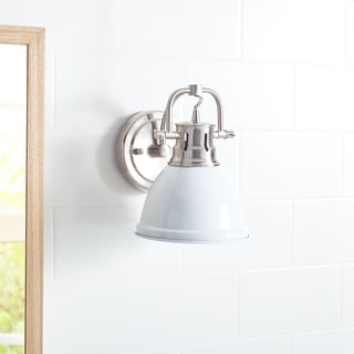 SAFAVIEH Lighting Lawson LED Bathroom Sconce - 6.5"x8.5"x8.5"