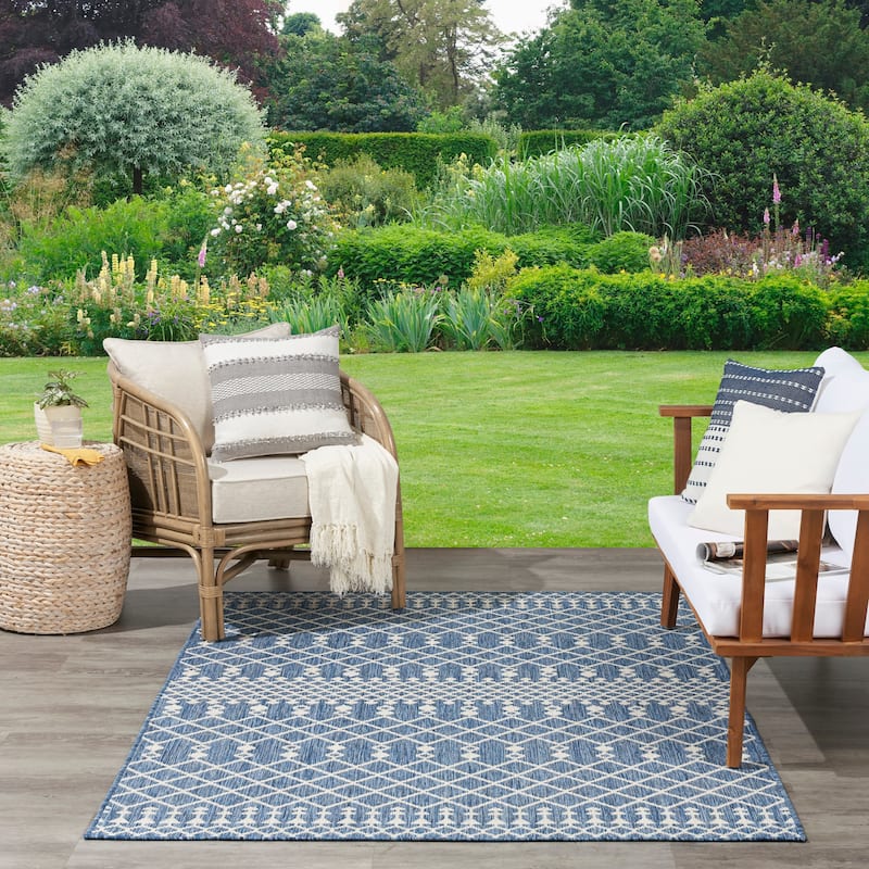 Nourison Positano Indoor/Outdoor Moroccan Area Rug