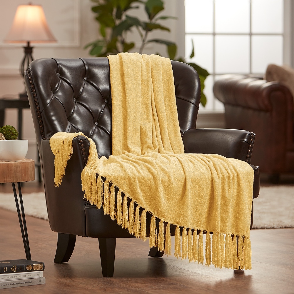Lupin chenille outlet throw