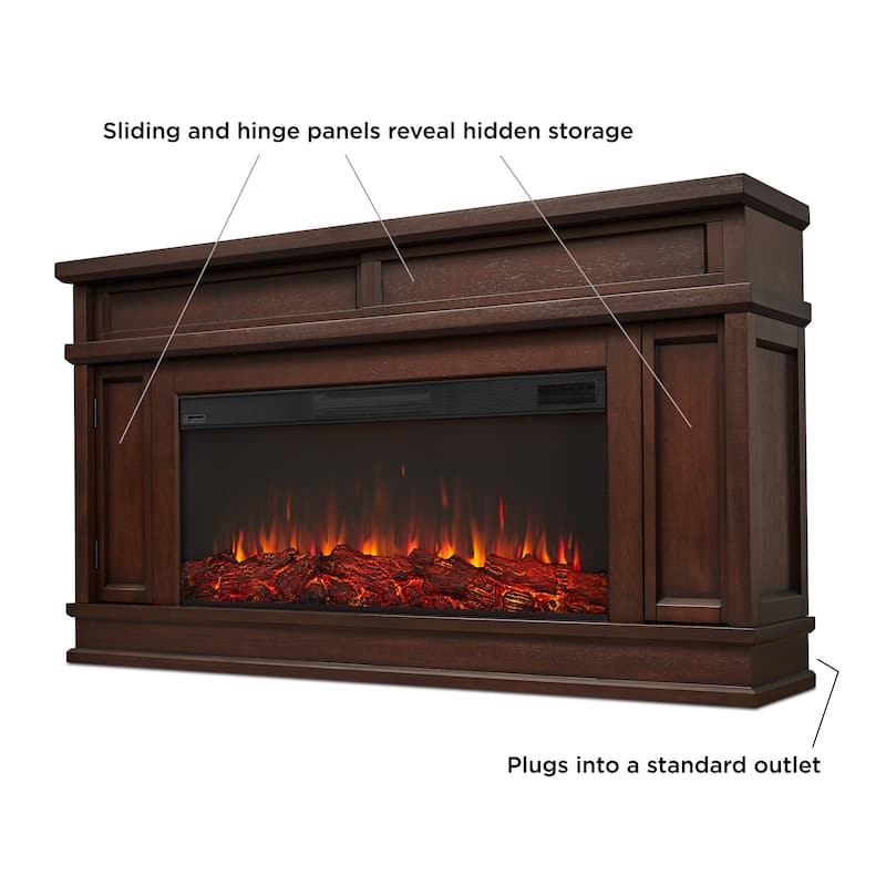 Torrey Landscape Electric Fireplace TV Stand by Real Flame