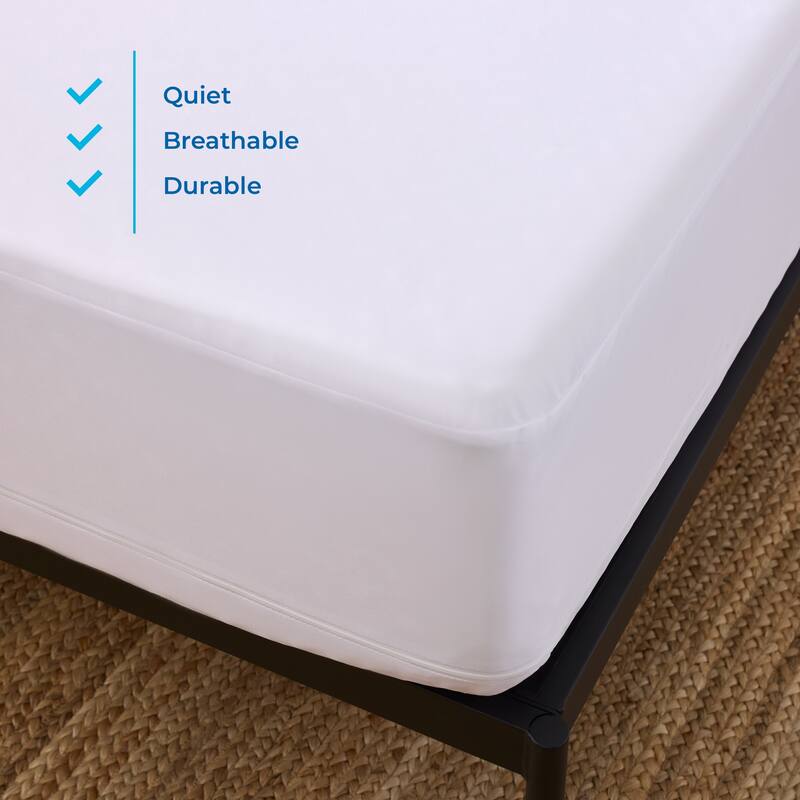 Linenspa Encasement Mattress Protector - White