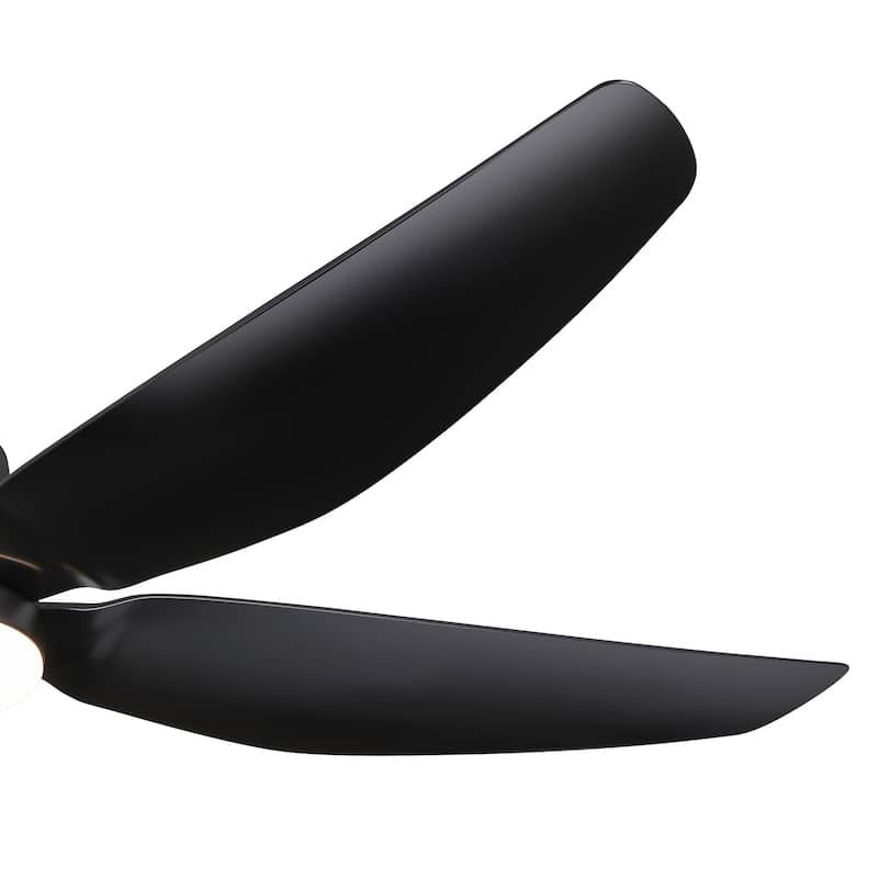 42"/52" Waterproof 5-Blade Outdoor Ceiling Fan with LED Light and Remote
