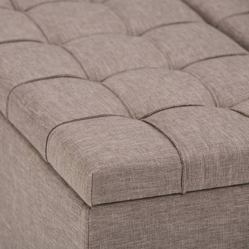 Coffee Table Storage Ottoman