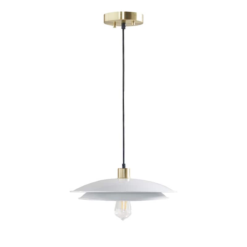 2-Tier Layered Shade Pendant for livingroom,bedroom,and dining room