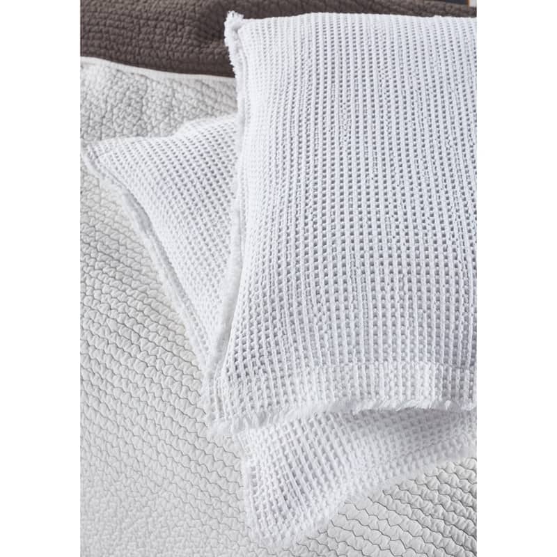 Tipton Matelasse, Cotton, White, Sham